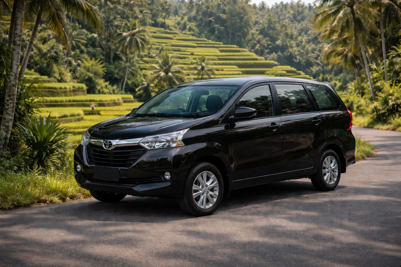 Toyota Avanza with private driver in Bali