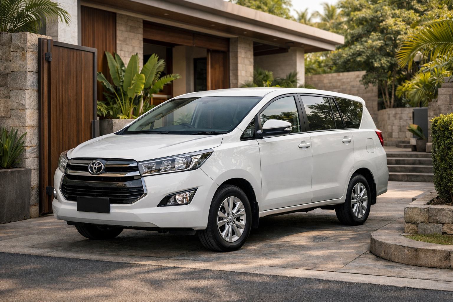 Toyota Innova with private driver in Bali